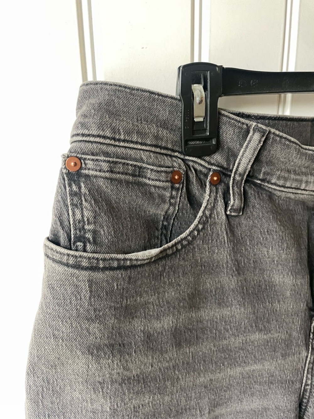 Madewell Perfect petite Vintage wide leg crop jeans women’s size 32p - Picture 10 of 11